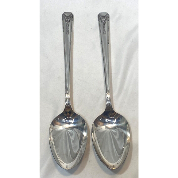 ONEIDA COMMUNITY "MILADY" SILVERPLATE FLATWARE SET SERVICE FOR 8 - Picture 6 of 9